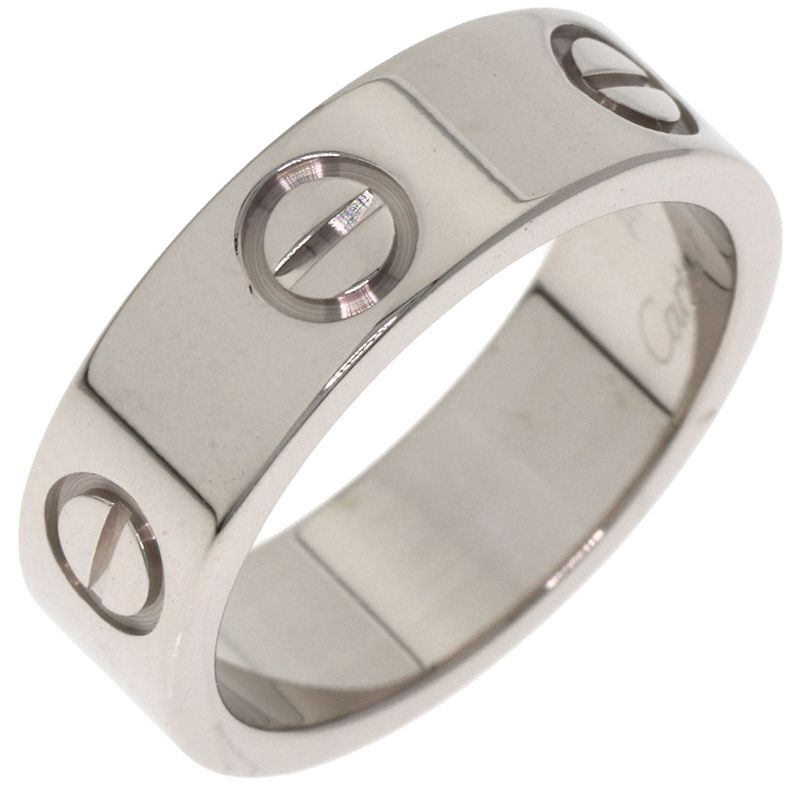 Cartier Love Ring 49 18k White Gold