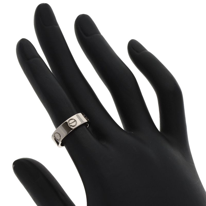Cartier Love Ring 49 18k White Gold