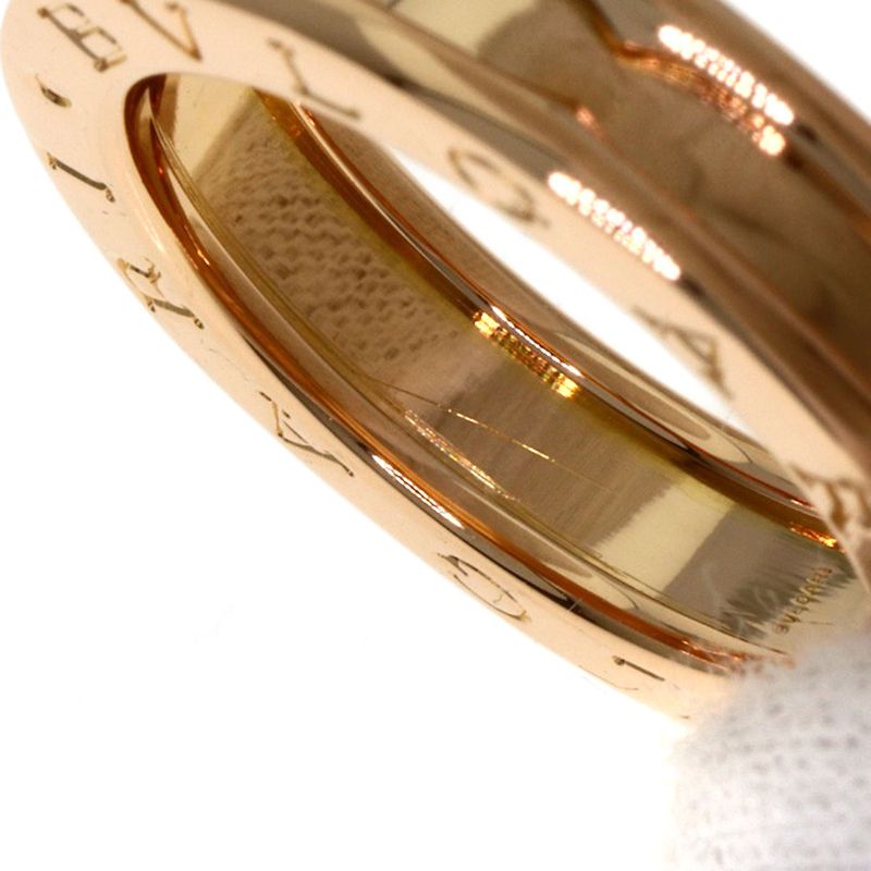 Bvlgari B-zero One Band 51 Ring 18k Pink Gold