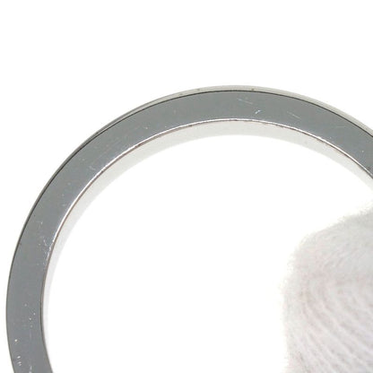 Bvlgari Double Logo Diamond Ring 18k White Gold