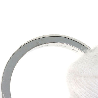 Bvlgari Double Logo Diamond Ring 18k White Gold
