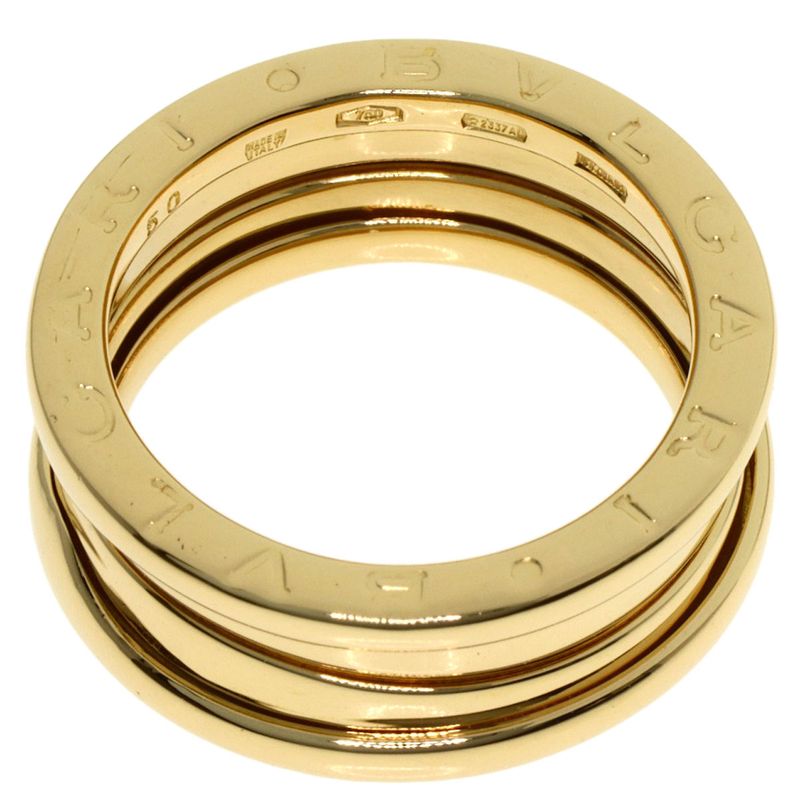 Bvlgari B-zero One Band 50 Ring 18k Yellow Gold