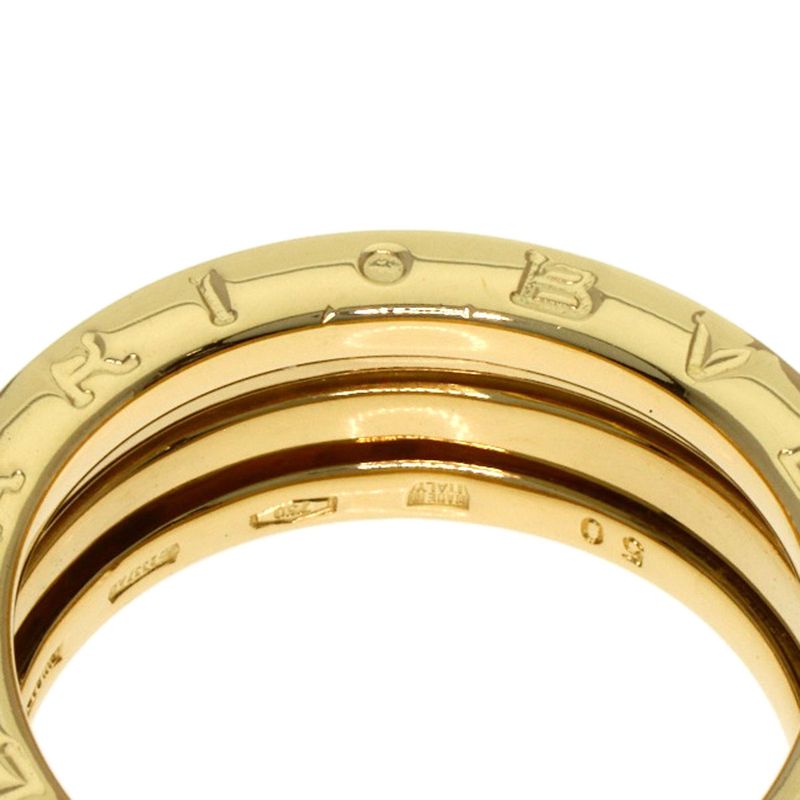Bvlgari B-zero One Band 50 Ring 18k Yellow Gold