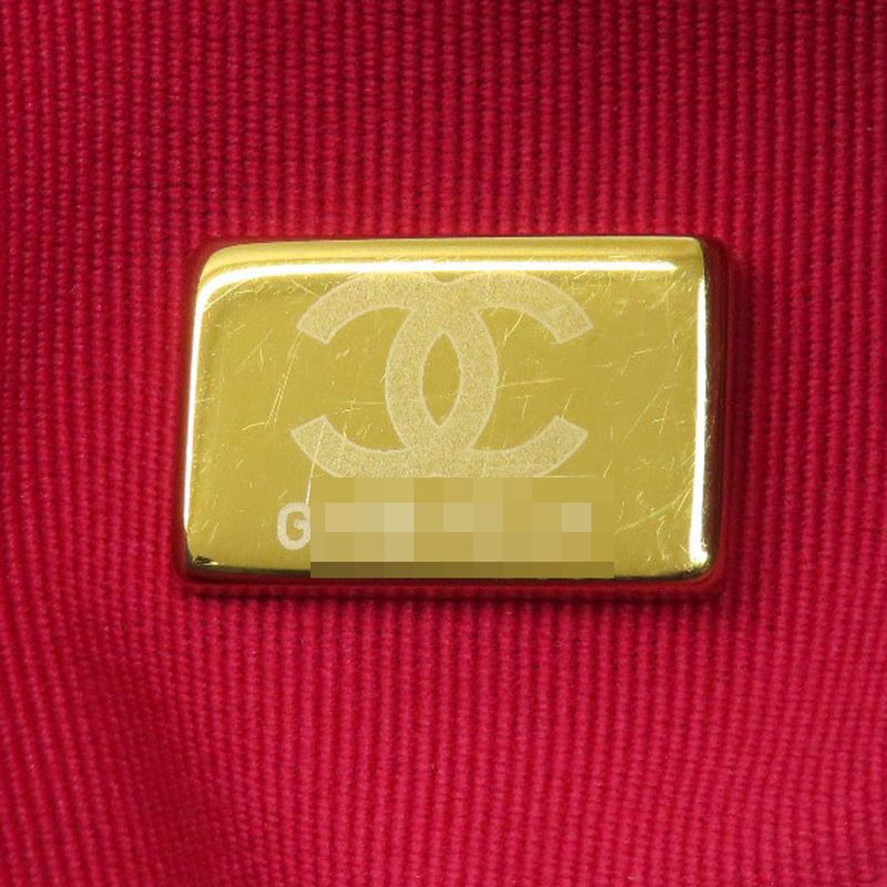 Chanel CC Logo Gold 2-Way Handbag Calf