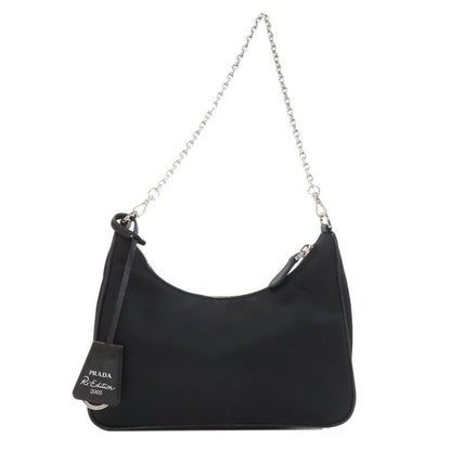 Prada Logo 2-Way Handbag Nylon