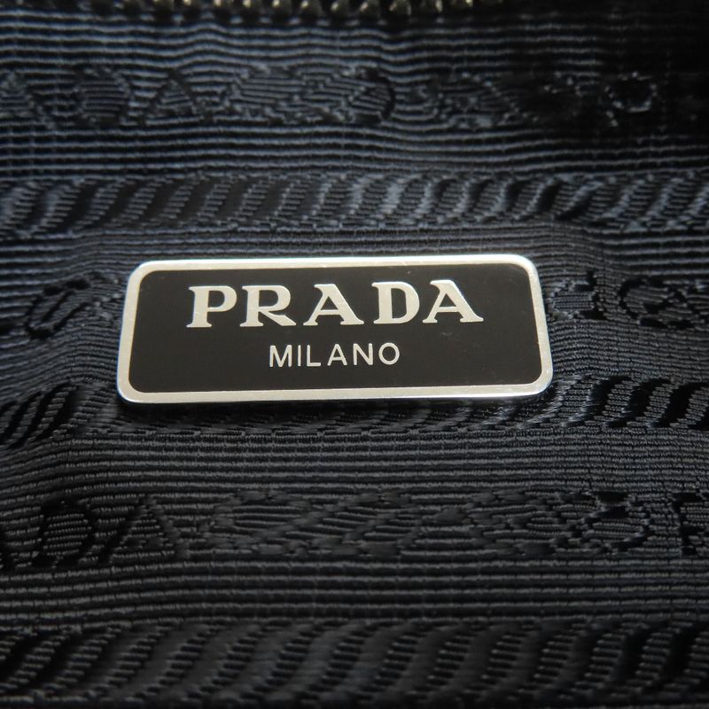 Prada Logo 2-Way Handbag Nylon