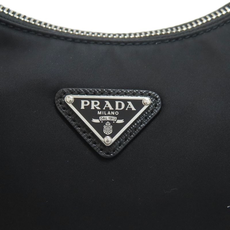 Prada Logo 2-Way Handbag Nylon