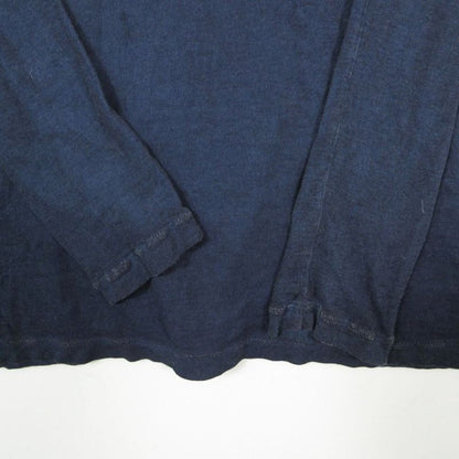 Miu Ribbed Jersey Dress One Point Logo Navy XS
