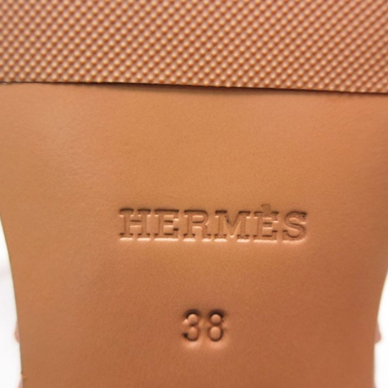Hermes Neo Short Boots Shoes Brown Silver Kelly 38