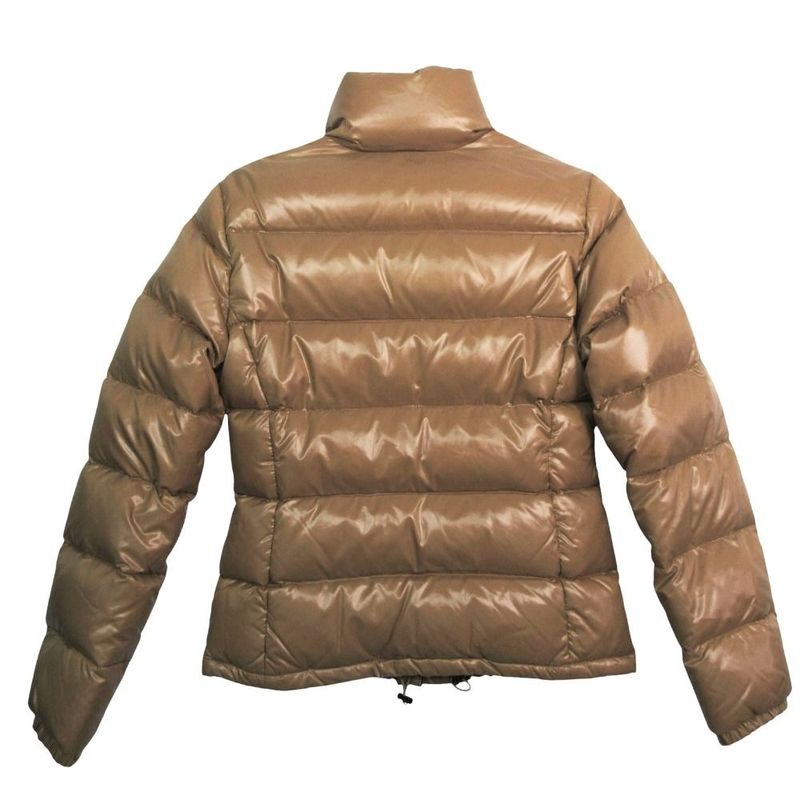 Moncler Clairy Cles Down Jacket Outer Zip Up Beige 00 XS