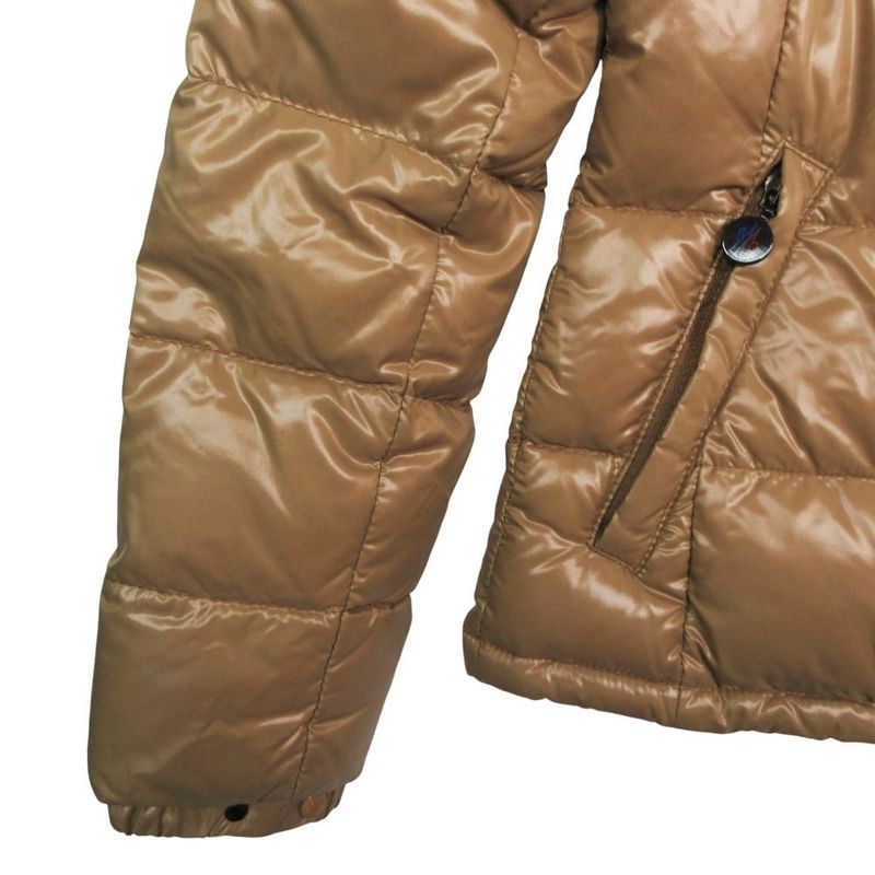 Moncler Clairy Cles Down Jacket Outer Zip Up Beige 00 XS