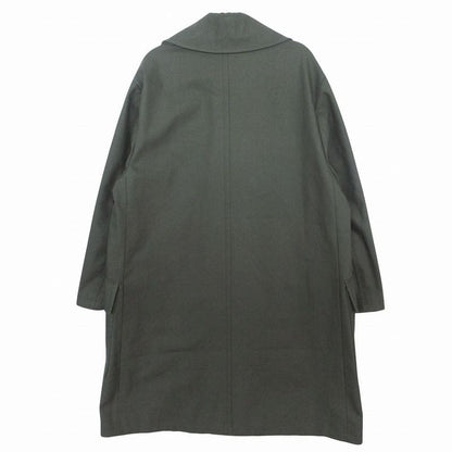 Hermes Single Trench Coat Outer Khaki 48