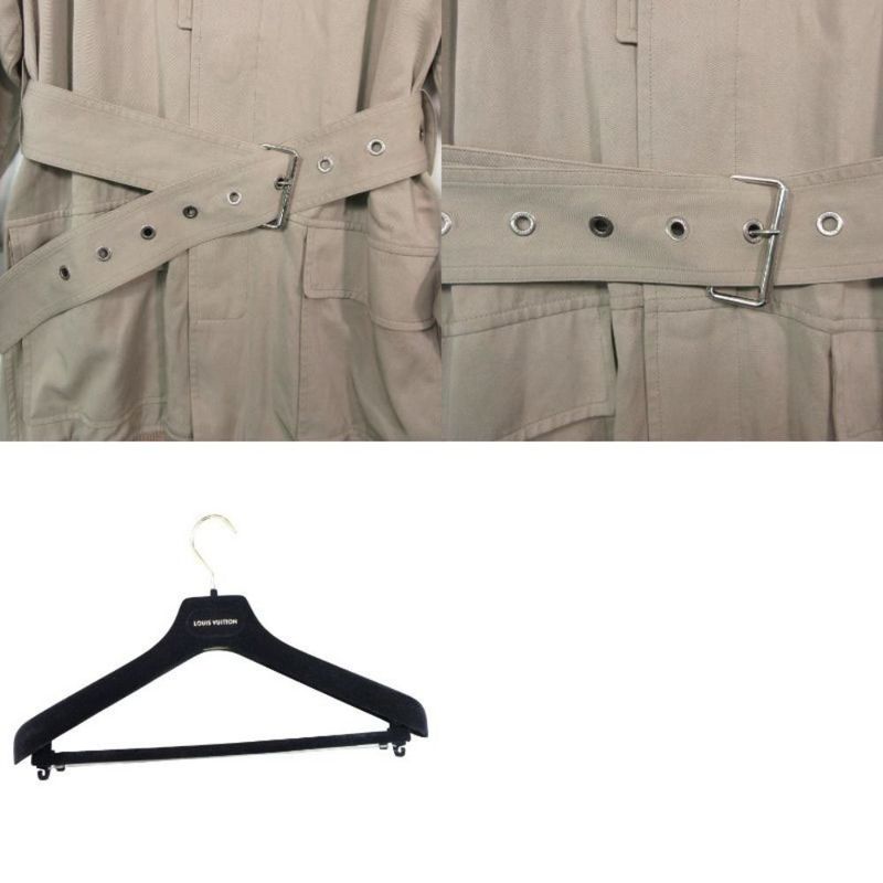 Louis Vuitton An1 Military Trench Coat Beige 36