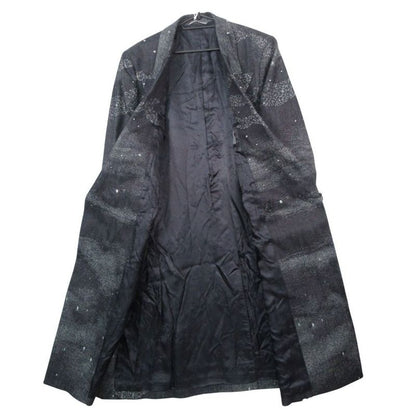 Dior Homme Sod Color Nebula Coat Double Breasted Peaked Lapel 50