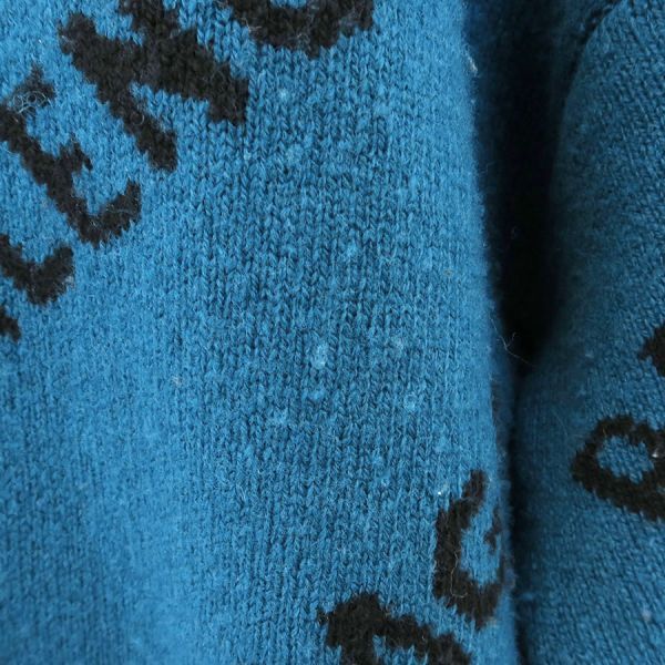 Balenciaga Knit Top Blue