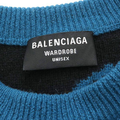Balenciaga Knit Top Blue