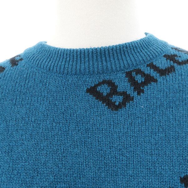 Balenciaga Knit Top Blue