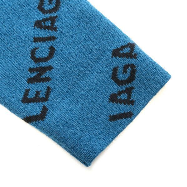 Balenciaga Knit Top Blue