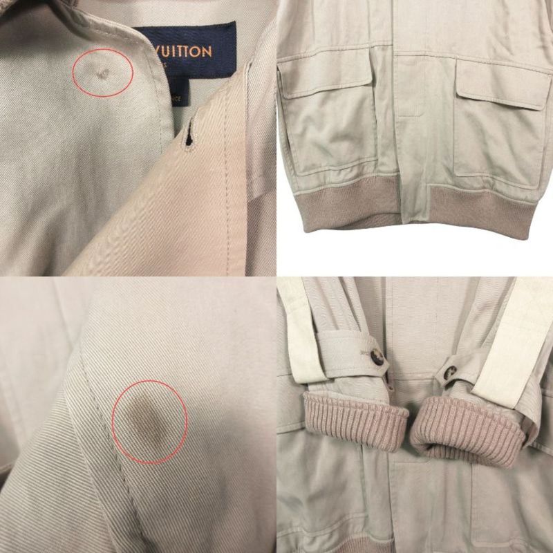 Louis Vuitton An1 Military Trench Coat Beige 36