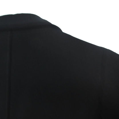 Prada Piping Long Coat Black 38