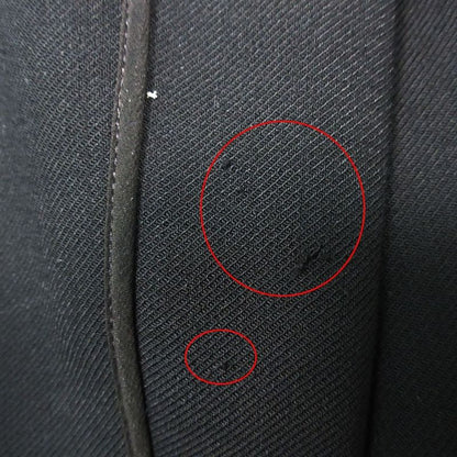 Prada Piping Long Coat Black 38