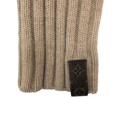 Louis Vuitton Pocket Long Sleeve Knit Dress Long Length Huk