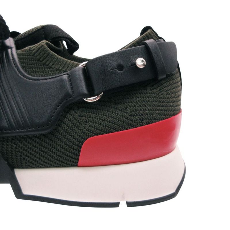 Hermes Athlete Sneakers Shoes Dark Green 42