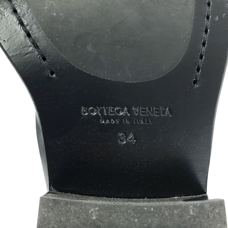 Bottega Veneta Lug Side Gore Chelsea Boots 34 Black