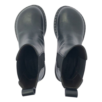 Bottega Veneta Lug Side Gore Chelsea Boots 34 Black