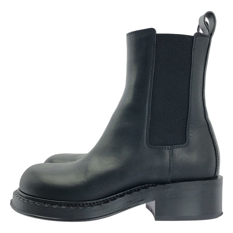 Bottega Veneta Lug Side Gore Chelsea Boots 34 Black