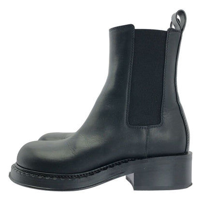 Bottega Veneta Lug Side Gore Chelsea Boots 34 Black