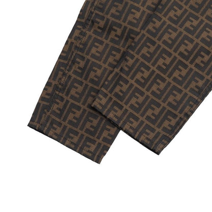 Fendi Vintage Pants 42 Zucca Double Tapered