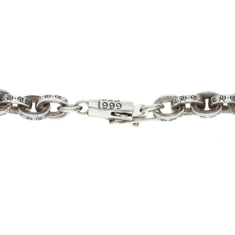Chrome Hearts Paper Chain 18 Silver Necklace