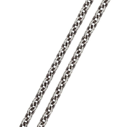 Chrome Hearts Paper Chain 20 Silver Necklace