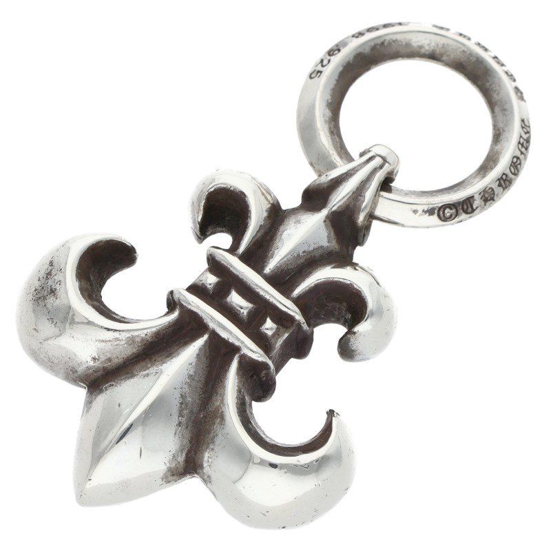 Chrome Hearts BS Fluer BS Pendant Silver Necklace