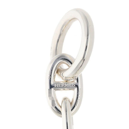 Hermes Chaine D'ancre TGM Silver Bracelet