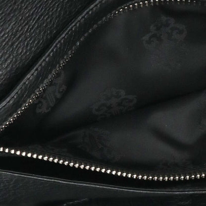 Chrome Hearts Wave Cross Ball Button Leather Wallet