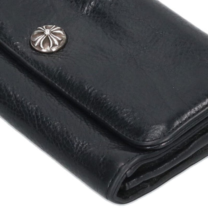 Chrome Hearts Judy Cross Button Leather Wallet
