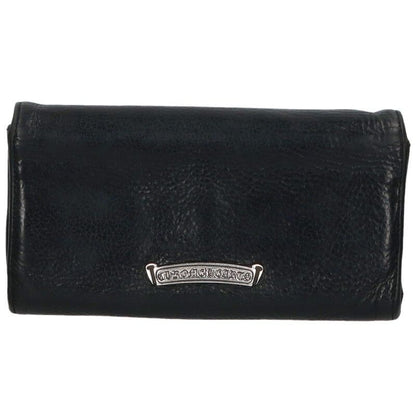 Chrome Hearts Judy Cross Button Leather Wallet