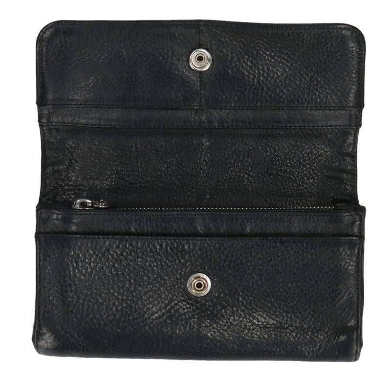 Chrome Hearts Judy Cross Button Leather Wallet