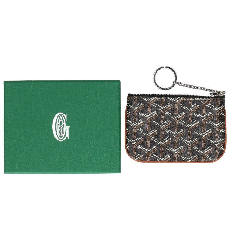 Goyard Senat Nano All Over Pattern Key Case Key Holder