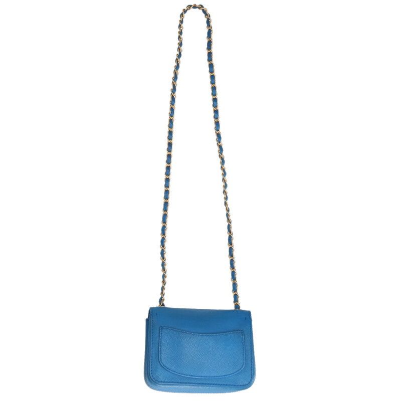 Chanel Caviar Leather Mini Square Shoulder Bag