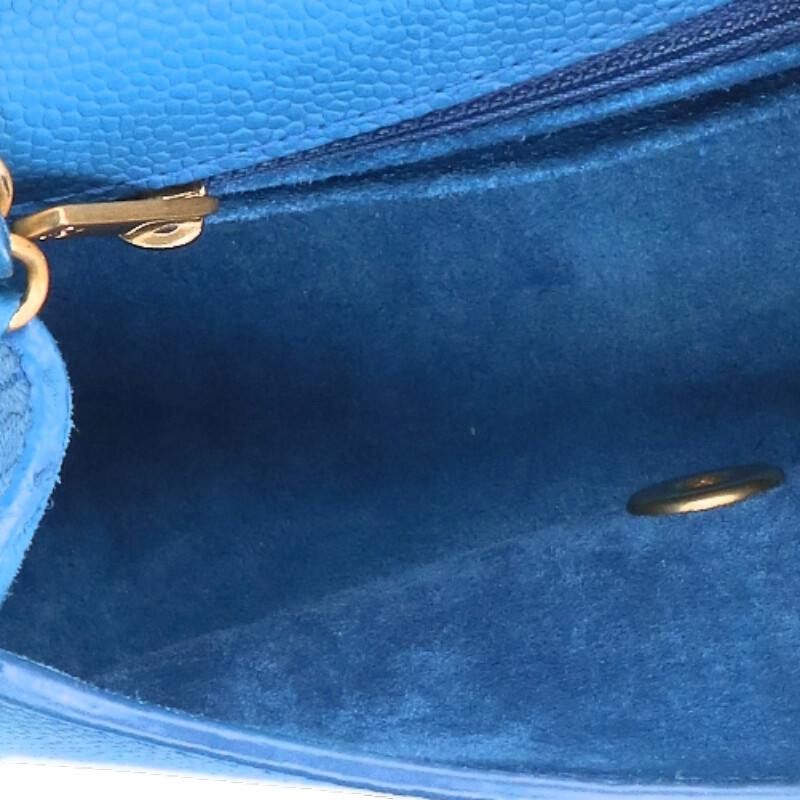 Chanel Caviar Leather Mini Square Shoulder Bag