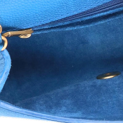 Chanel Caviar Leather Mini Square Shoulder Bag