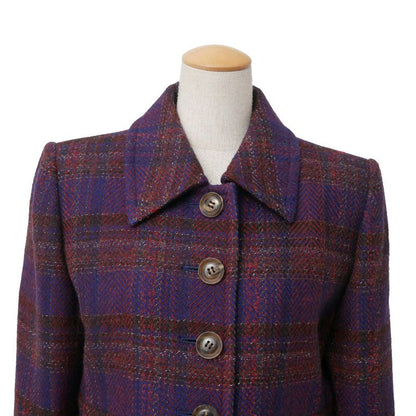 Saint Laurent Yves Jacket 34 Tweed Short Cropped