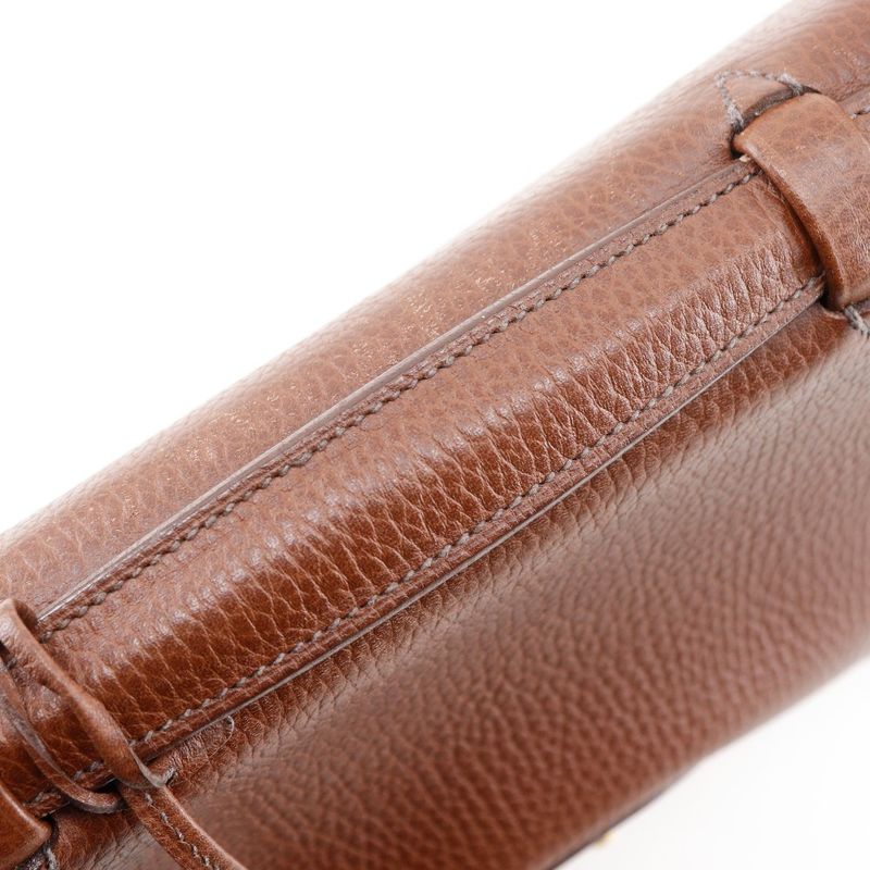 Hermes Sac a Depeche 38 Fjord Brown C Business Bag