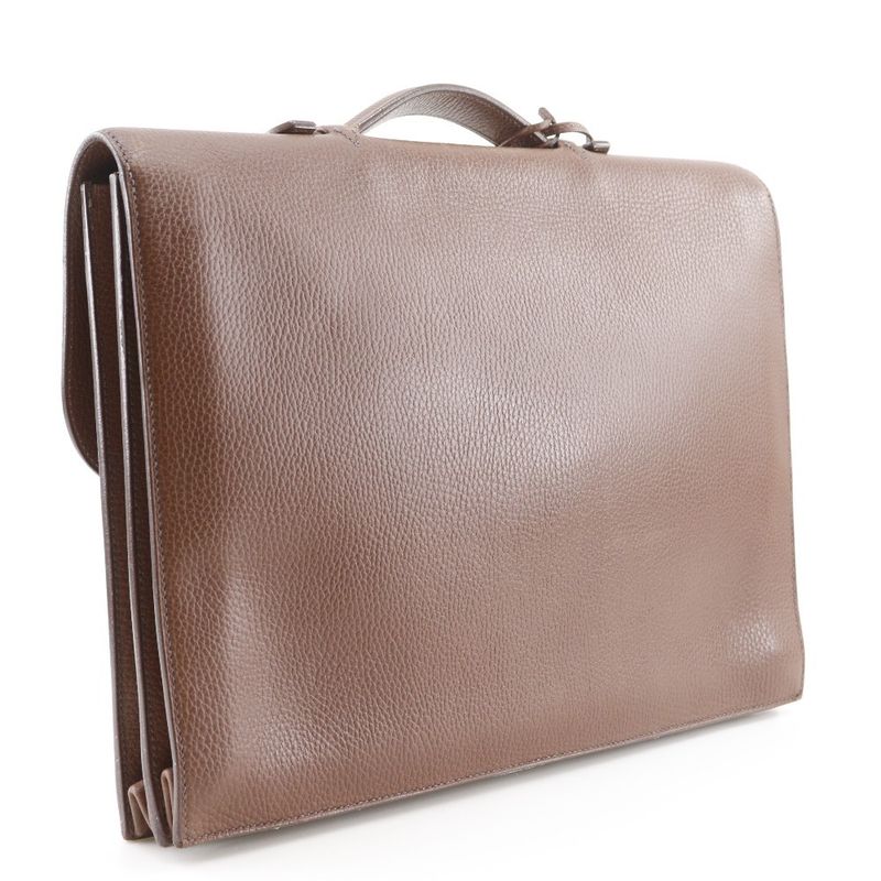 Hermes Sac a Depeche 38 Fjord Brown C Business Bag