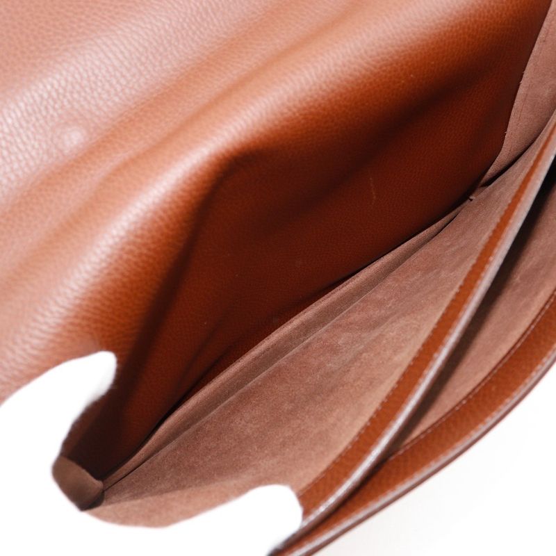 Hermes Sac a Depeche 38 Fjord Brown C Business Bag