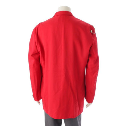 Versace Gianni Medusa Safety Pin Jacket Red