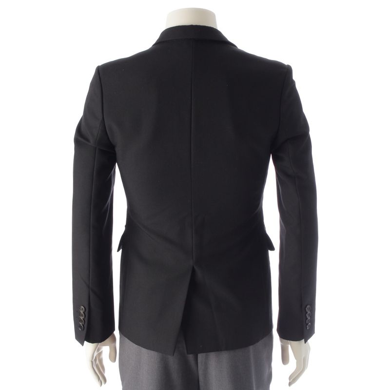 Dior Wool Mohair Atelier Tee Teil Jacket Black 42